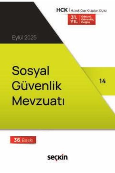 Seçkin Yayıncılık Sosyal Güvenlik Mevzuatı (Cep Kitabı)