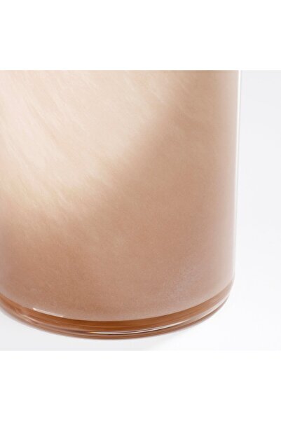 IKEA VINDSTILLA Candle holder, beige, 15 cm