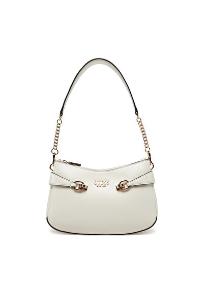 Guess Γυναικεία Τσάντα Χειρός Εκρού HWVG9639180