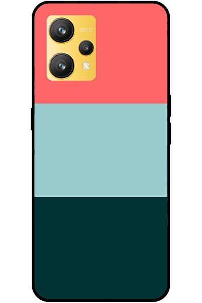 Generic Mobile Protection Case with Colorful Horizontal Lines Design