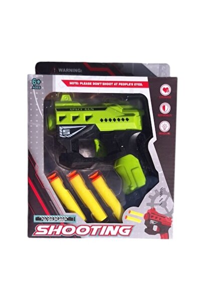 Vision XXI Pistol Cu Gloante Din Burete, Vision XXI, Verde