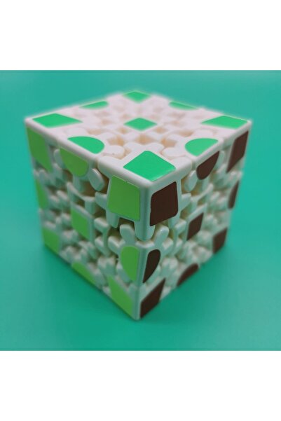 Vision XXI Joc Cub 3x3x3, Cogwheel Gear Cube, de viteza Speedcube, cu angrenaj, Surprinzator de distractiv, pe