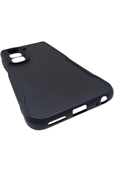 erorex Silicone Back Cover For Infinix Hot 50 Black
