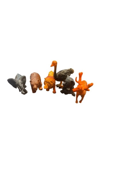 Vision Set of 6 wild animals, 7 cm
