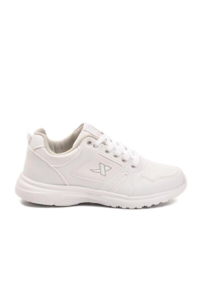 WALKWAY White-White Unisex Seasonal Sports Shoes