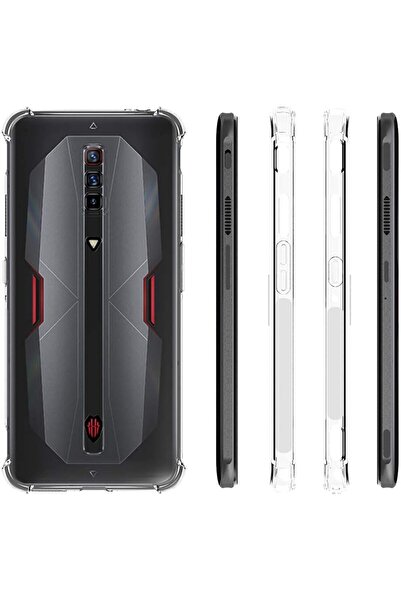 erorex For Zte Nubia Red Magic 6/6 Pro/6S/6S Pro Case With Tempered Glass 2 Pcs Slim Shock Absorption Tpu…