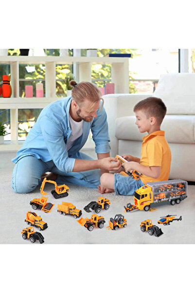 Pitikot Pitikot® Toy Transport Trailer Truck Set