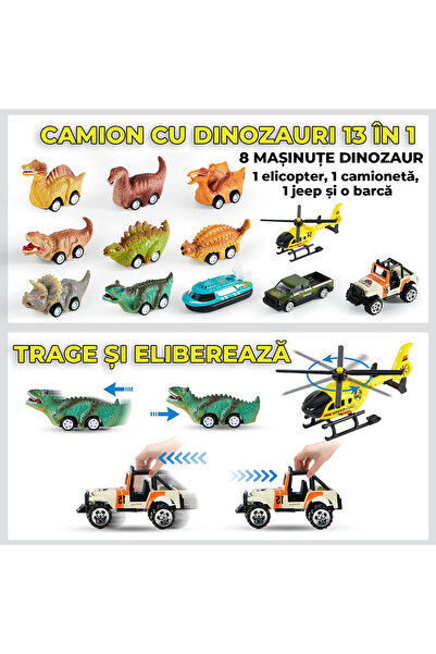 Pitikot Pitikot® Toy Transport Trailer Truck Set