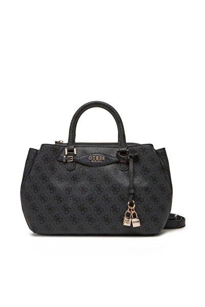 Guess Γυναικεία Τσάντα Χειρός Γκρι HWSG9652060