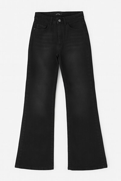HAKKE High Waist Spanish Leg Jean Pants