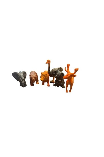 Vision Set of 6 wild animals, 7 cm