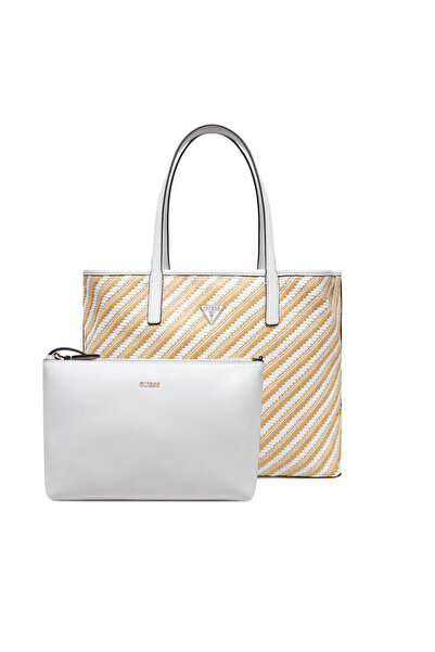 Guess Γυναικεία Τσάντα Χειρός Μπεζ HWWS9318290