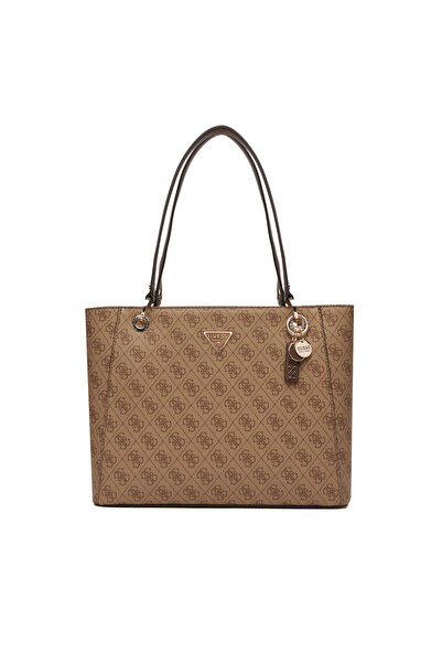 Guess Γυναικεία Τσάντα Χειρός Καφέ HWBG9672250