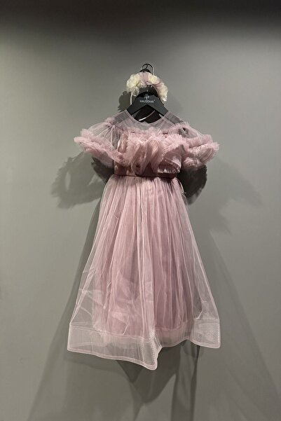 HAUSEkids 6-10 Years Old Sugar Pollyana Girl's Dress-Purple