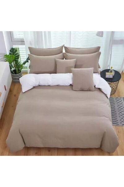 OEM Bed Linen 3 Pieces, 140x200 cm, Beige