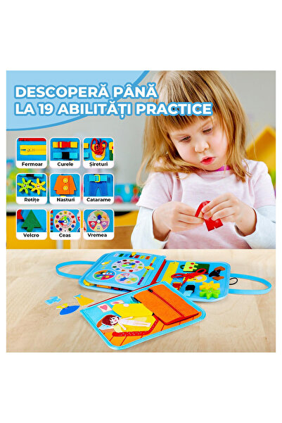 Pitikot Pitikot® interactive toy, educational, sensory, Busy Board, Montessori