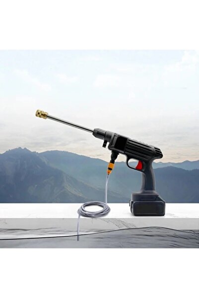 Generica High-pressure water and washing pump with two rechargeable batteries