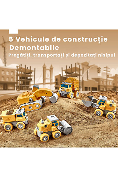 Pitikot 5 in 1 Dinosaur Robot Toy Building Set