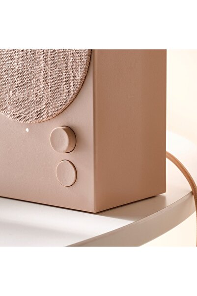 IKEA مكبر صوت بلوتوث NATTBAD، وردي