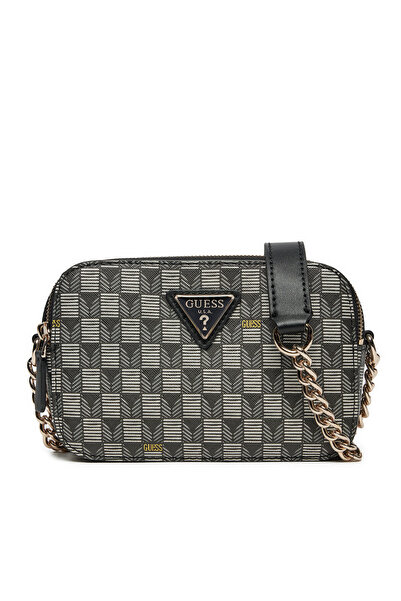 Guess Γυναικεία Τσάντα Χειρός Μαύρη HWJT9344140