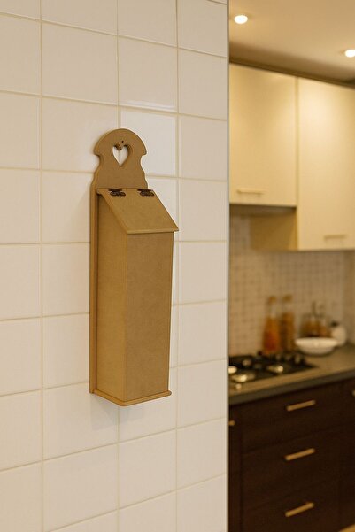 Özka Hobi Ahşap Ozka Hobby Decorative Bag Holder (18X60X14)