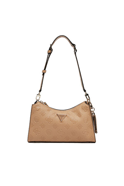 Guess Γυναικεία Τσάντα Χειρός Μπεζ HWPG9349180