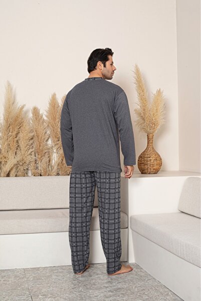 Sude HOMEWEAR Men's Plus Size Pajama Set