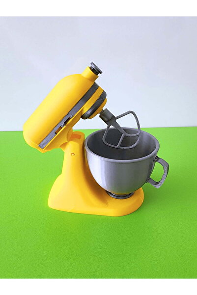 rmys Mutfak Şefi Oyuncak Figür/ Hamur Yoğurma Makinesi / Sarı