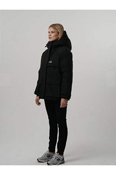 PIQUE Hooded Water Repellent Windproof Women's Coat Sofia