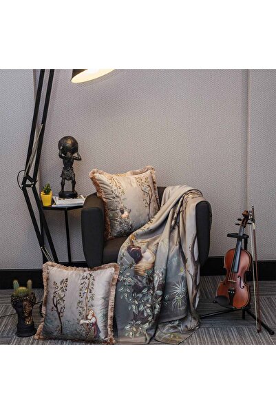 Orlenda Pufaloji Modern Art Pillow - Throw Pillow Kr203