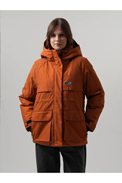 PIQUE Hooded Water Repellent Windproof Women's Coat Sofia