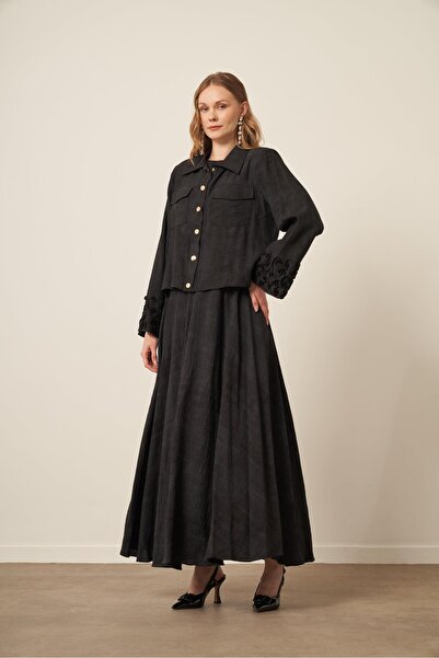 FTZ WOMEN Women's Melange Suit Black 31146