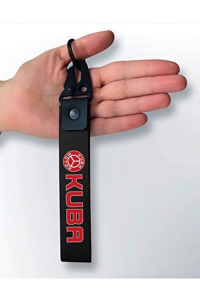NIFF KUBA SİYAH YENİ DESEN MOTOR ANAHTARLIĞI