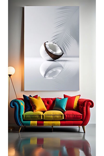 özkacar COCONUT V1 Home Wall Salon Salon de înfrumusețare Birou Magazin Decor...