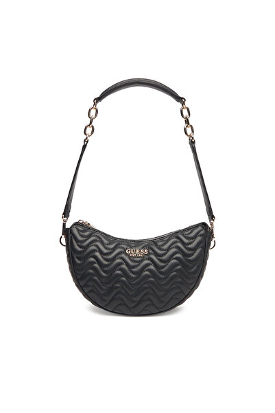 Guess Γυναικεία Τσάντα Χειρός Μαύρη HWQG9653180