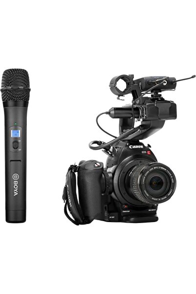 BOYA BY-WM8 Pro-K3 Camera Mount Wireless Handheld Microphone System, Black