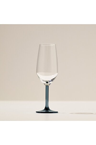 IKEA RÖDRÄKA Juice Glass, blue-grey/clear glass, 25 cl
