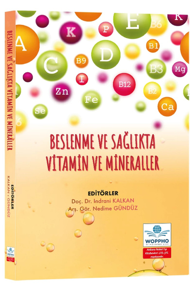 Ankara Nobel Tıp Kitapevleri Beslenme ve Sağlıkta Vitamin ve Mineraller