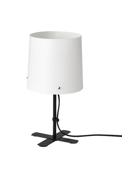 Generic Table lamp, black/white, 31 cm