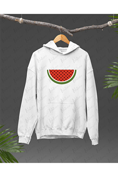 Nulivez هودي كبير الحجم للجنسين بتصميم فلسطيني مطبوع عالي الجودة