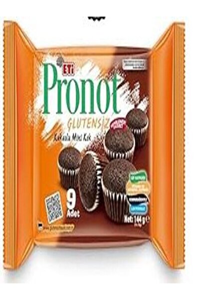 Genel Markalar pronot glutensiz kakaolu kek 144 gr x 1 Adet