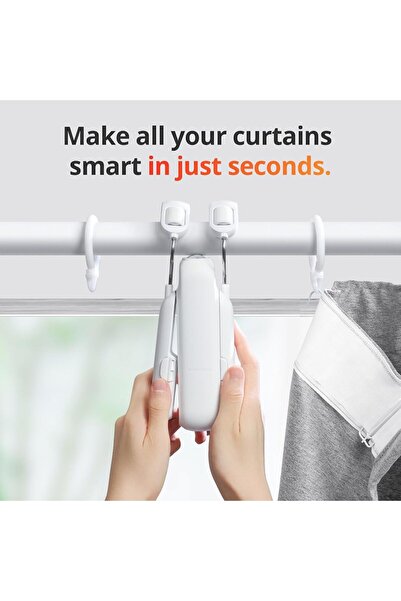 SwitchBot Smart Automatic Curtain Opener 2 Pack with Hub 2