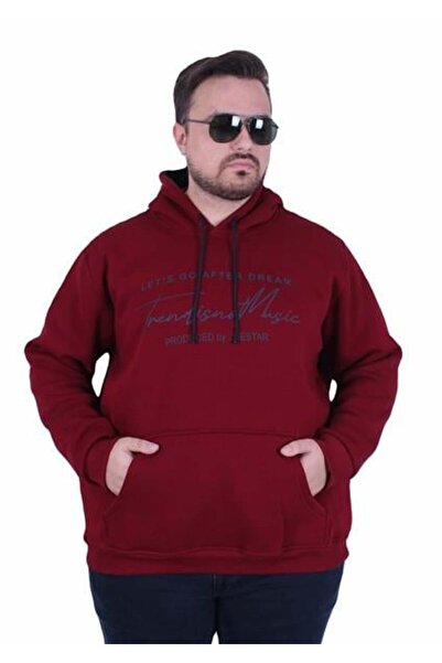 MocGrande Φούτερ με κουκούλα μεγάλου μεγέθους 3ip Let's Go 25720 MURDUM