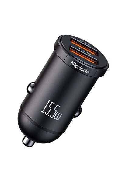 Mcdodo CC-2950 Car Charger 2x USB 15.5W Black