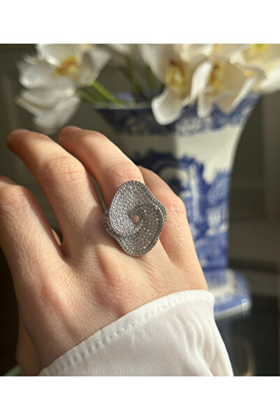 jeva Krom Taşlı Yüzük