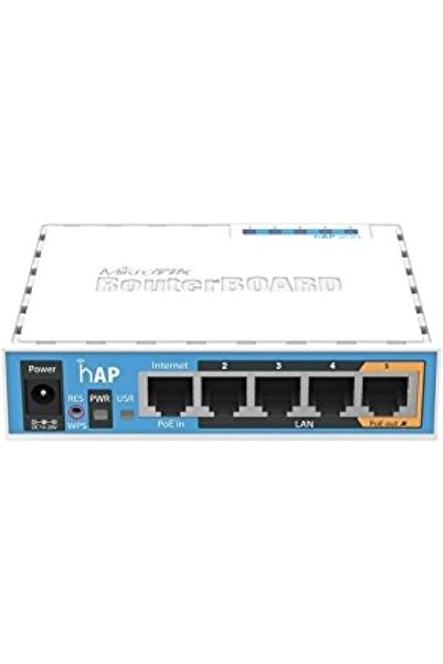 MIKROTIK RB951Ui-2nD 2.4GHz hAP 650MHz 5xLAN 802.11bg 2x2