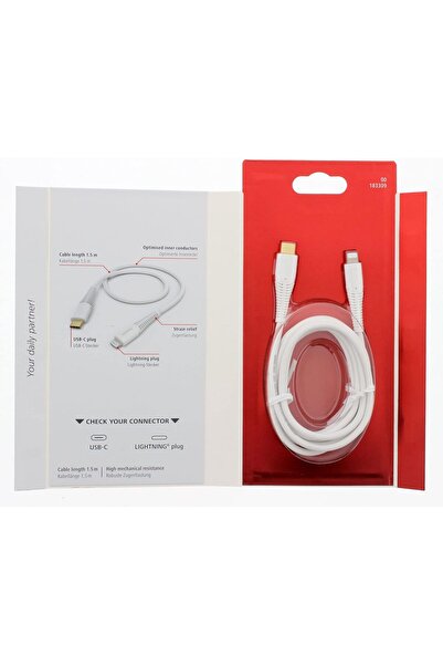 Hama 183309 USB Type C to Lightning Charging Cable