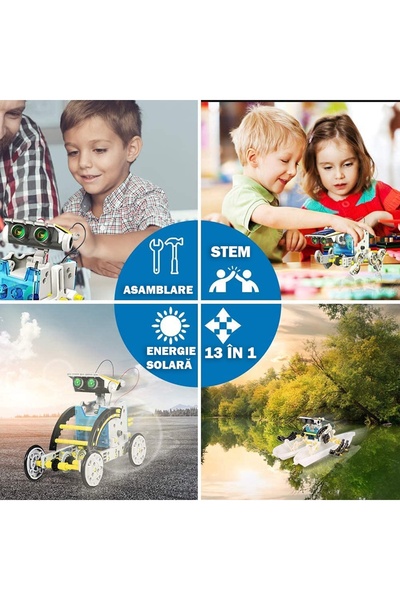 Pitikot Solar powered robot creation set, robotics kit for educational experiments,