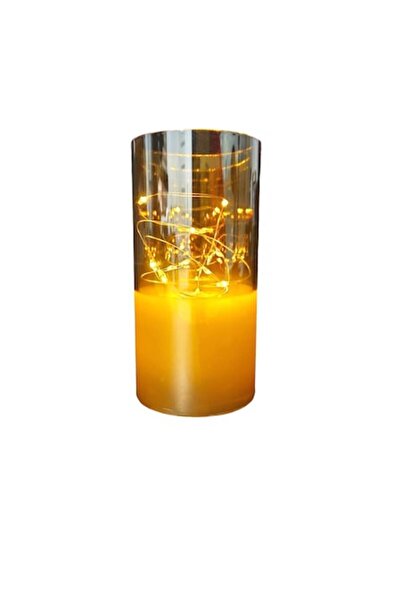 OEM Candela Ornament cu LED pentru Craciun, lumina calda, baterii incluse