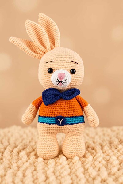 Tavşan Yumi Amigurumi Oyuncak - El Örgüsü Doğal Oyuncak